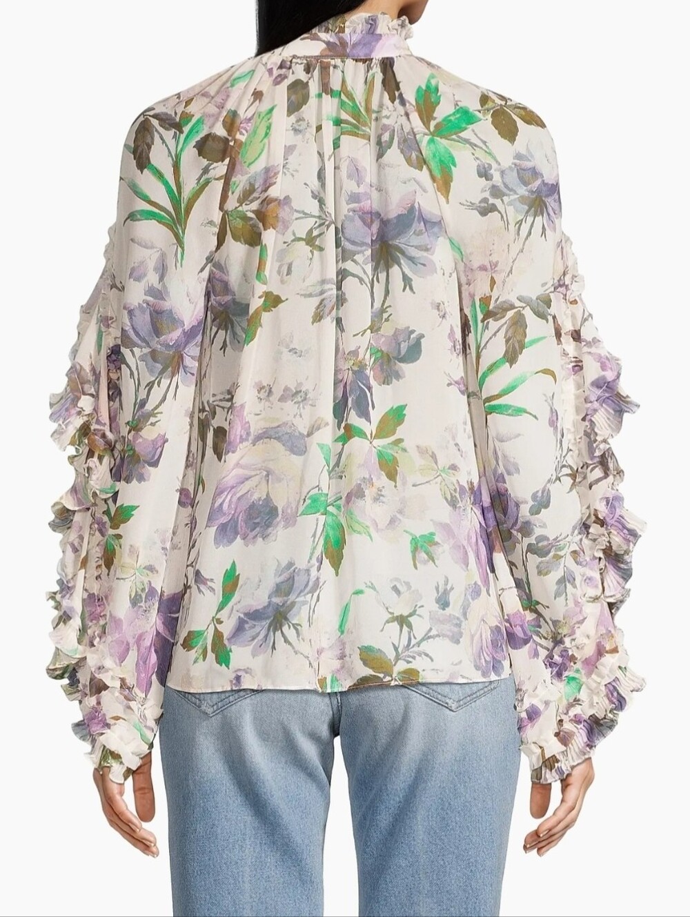 🔥Kobi Halperin Ruffled Phoenix Blouse - Picture 11 of 17